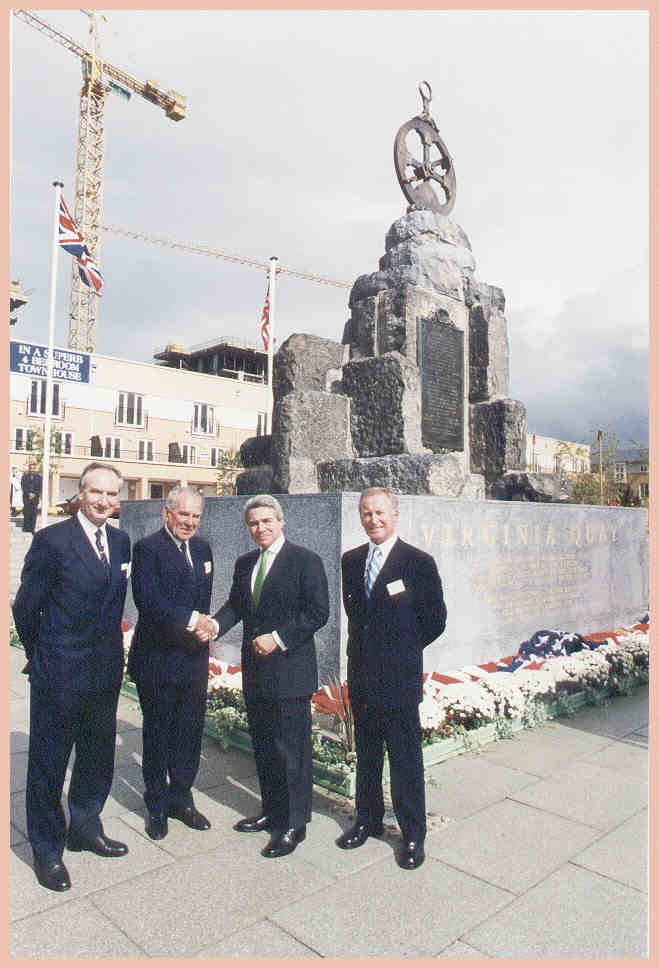 Restored monument