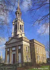 Modern St Paul's Today in Shadwell UK