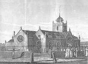 Original Church of St Paul's in the Highway Shadwell UK